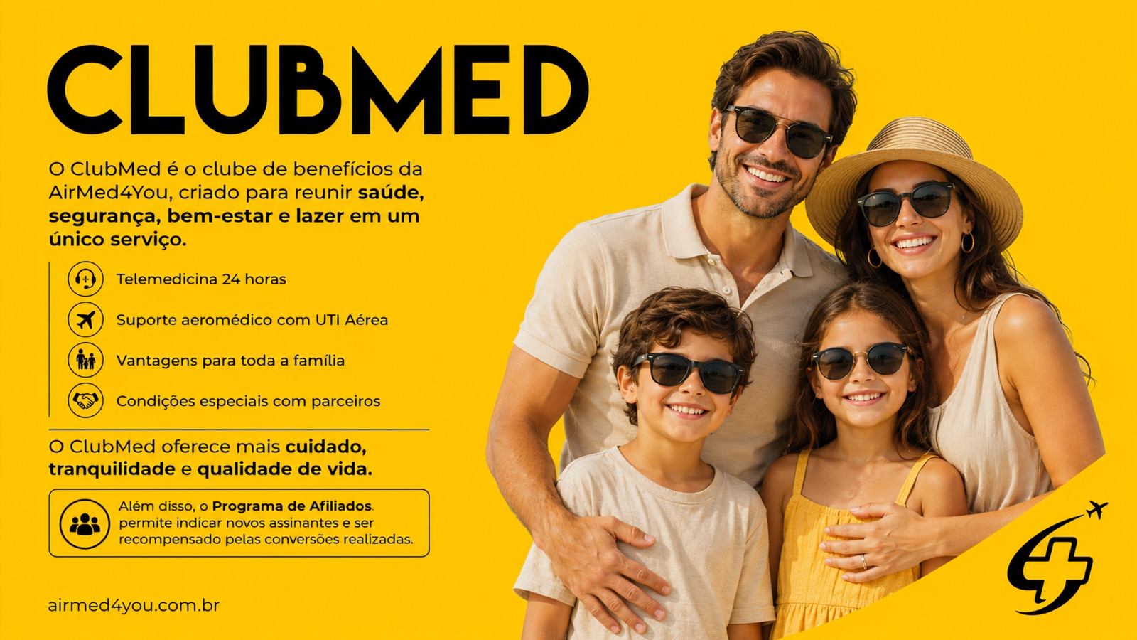 ClubMed AirMed4You — benefícios para toda a família